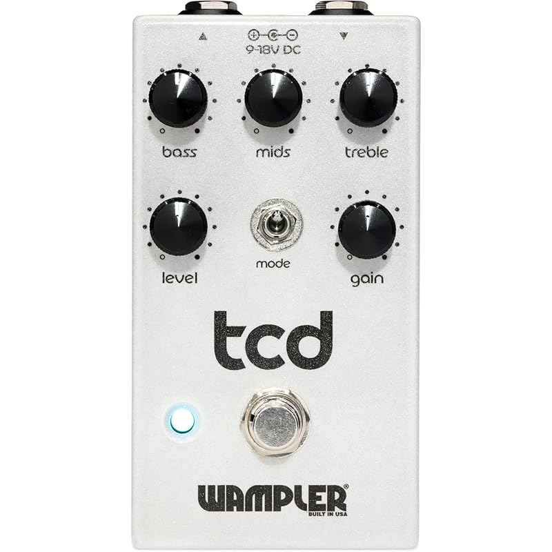 Wampler Pedals TCD - Fulltone「OCD」を徹底的に研究し、独自の改良を